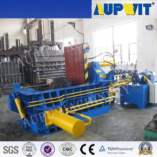 Hydraulische schrootolietrommel Stalen ijzeren persmachine